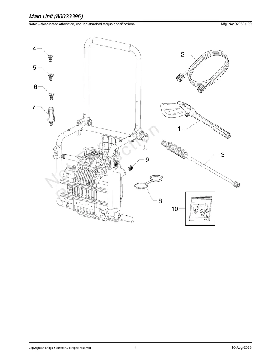 BRIGGS AND STRATTON, 020681-00, IPL.4